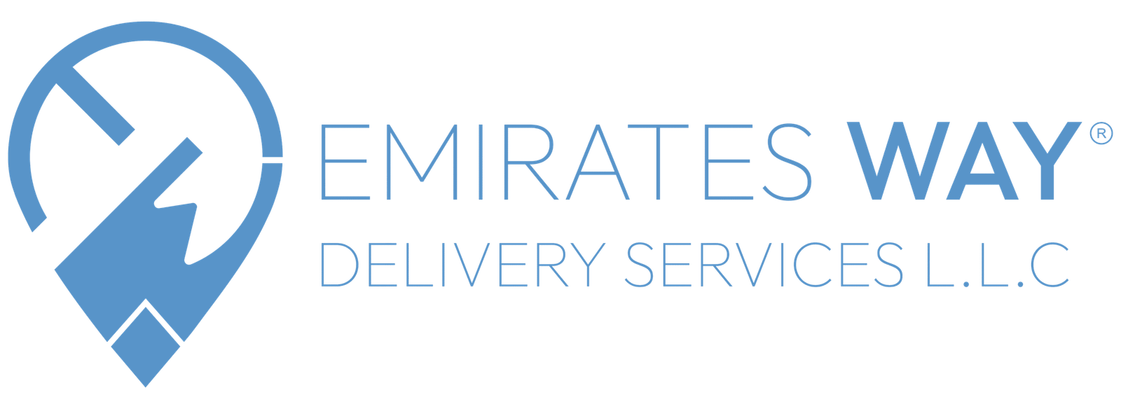 Emirates Way Delivery Services Logo Image
