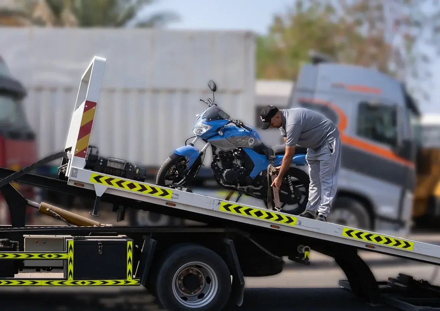 Emirates Way Delivery Services Bike Recovery